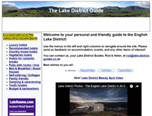 Tablet Screenshot of lake-district-guides.co.uk
